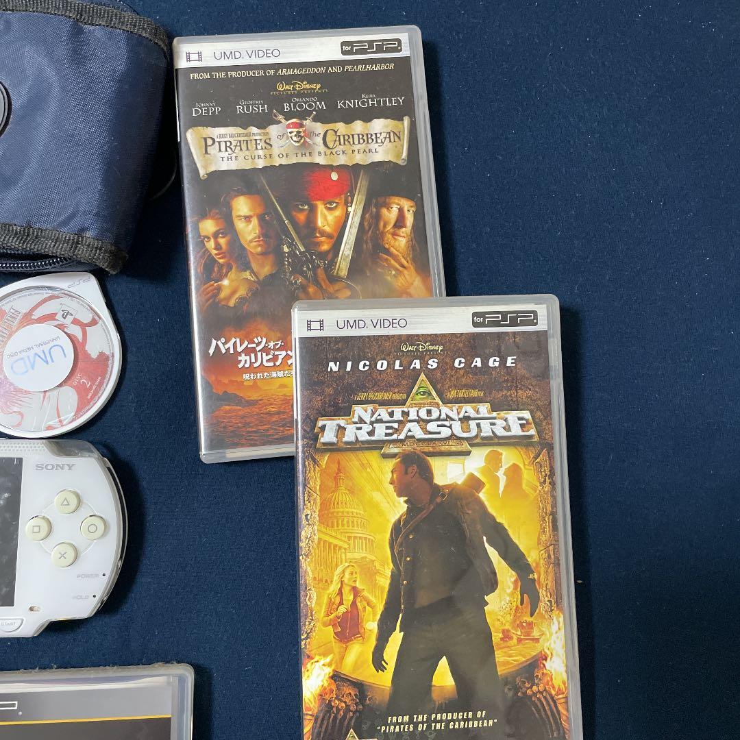 PSP 1000 本体&ソフト9本セット（動作確認済み）USB充電コード