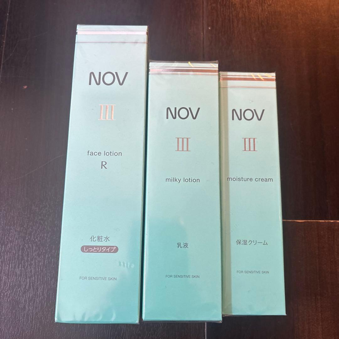 週末限定値下げ！NOV III フェイスローションR・ミルキローション・クリーム