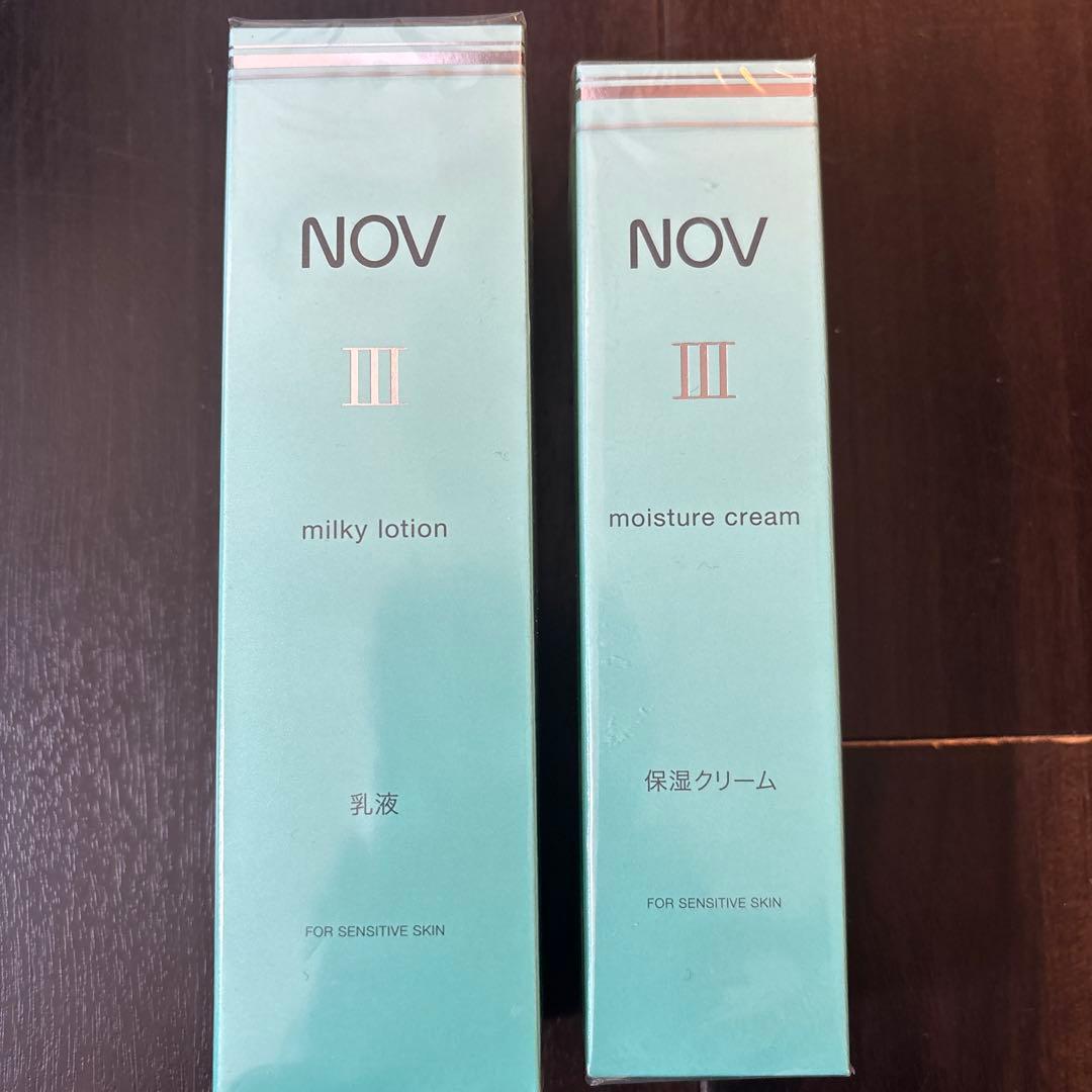 週末限定値下げ！NOV III フェイスローションR・ミルキローション・クリーム