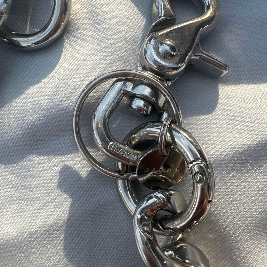 JieDaジエダシルバー ウォレットチェーン