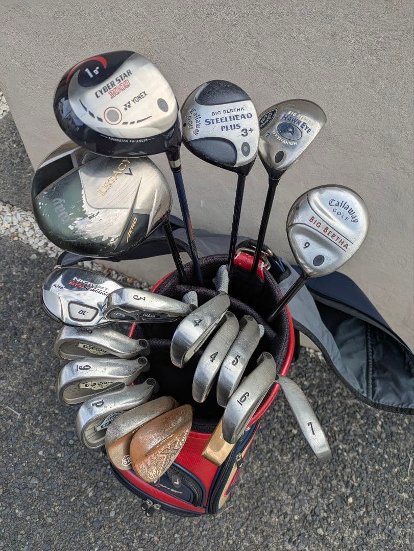 豪華18本 キャロウェイ ゴルフクラブ メンズフルセット オマケ付き 初心者R
