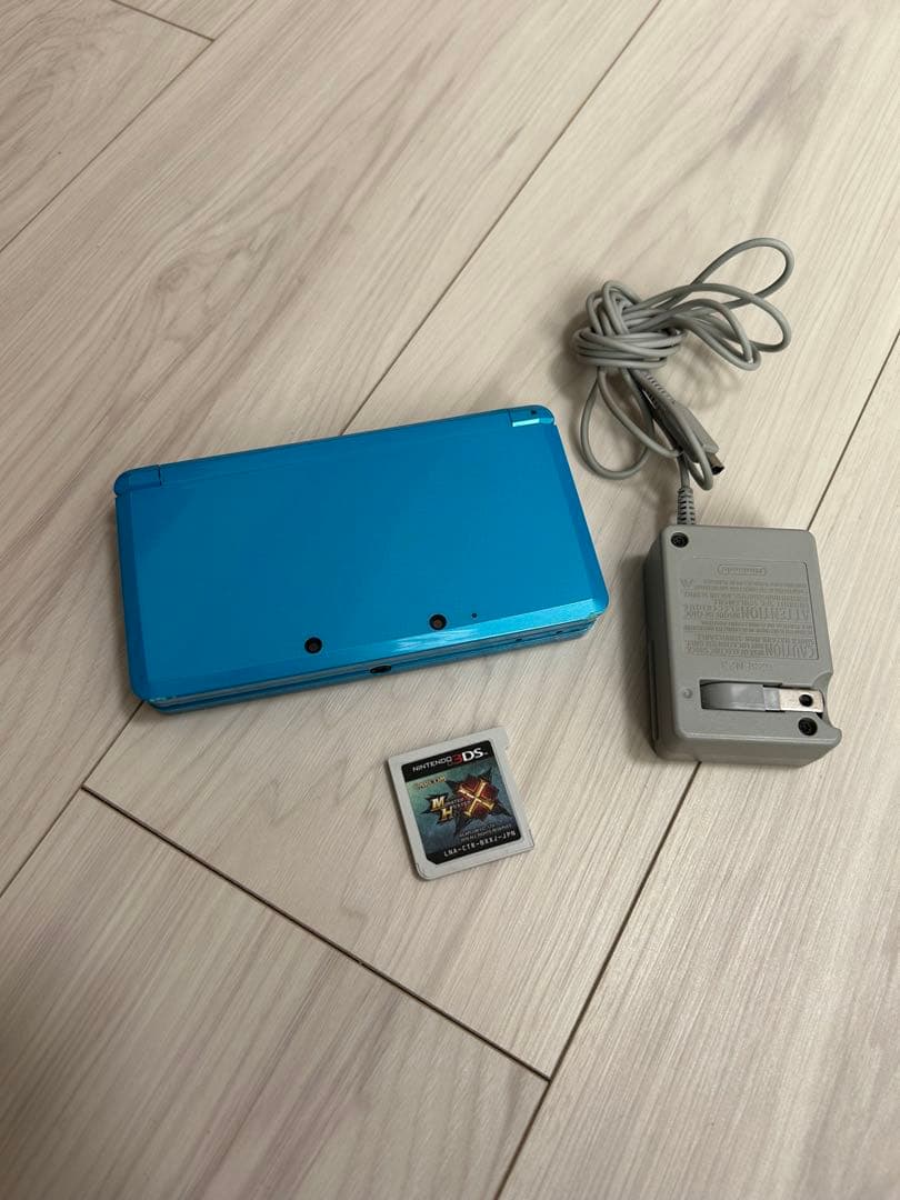 【値下げしました】Nintendo 3DS本体 モンスターハンターX(クロス)