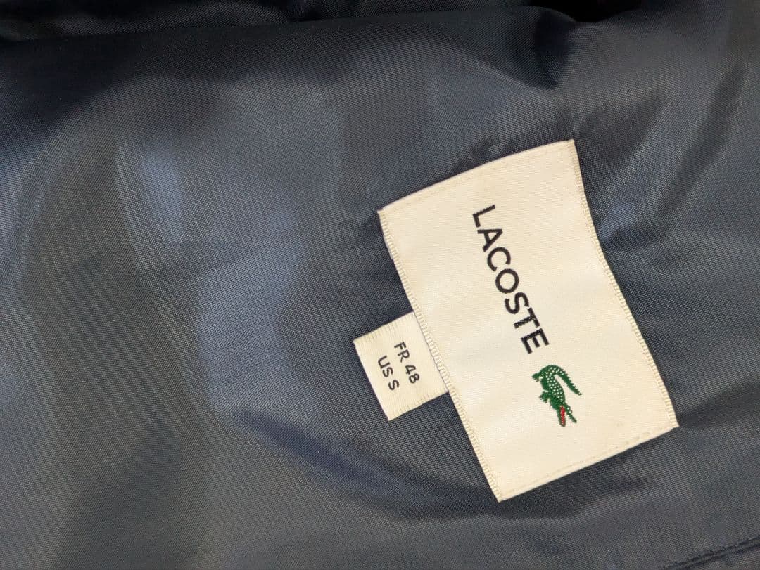 LACOSTE ネイビー ダウンジャケット US48