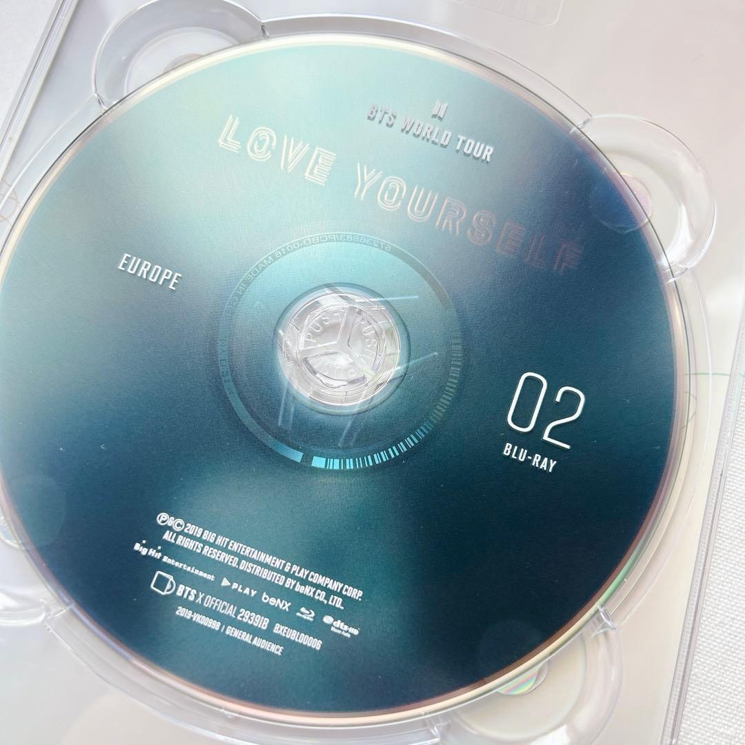 BTS LoveYourself ヨーロッパ Blu-ray★ジョングク