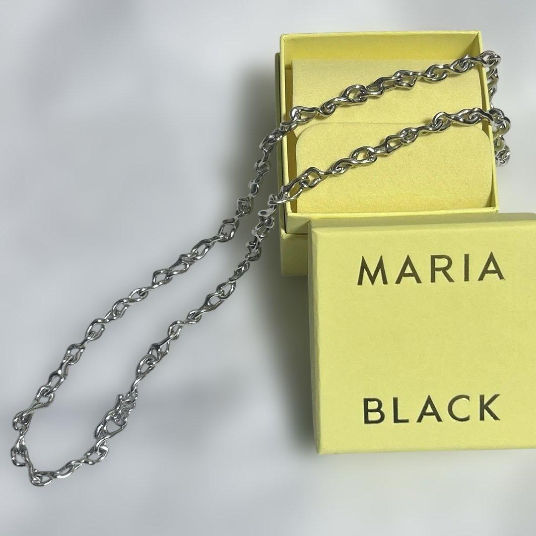 MARIA BLACK Juno Necklace 43 シルバー ほぼ未使用