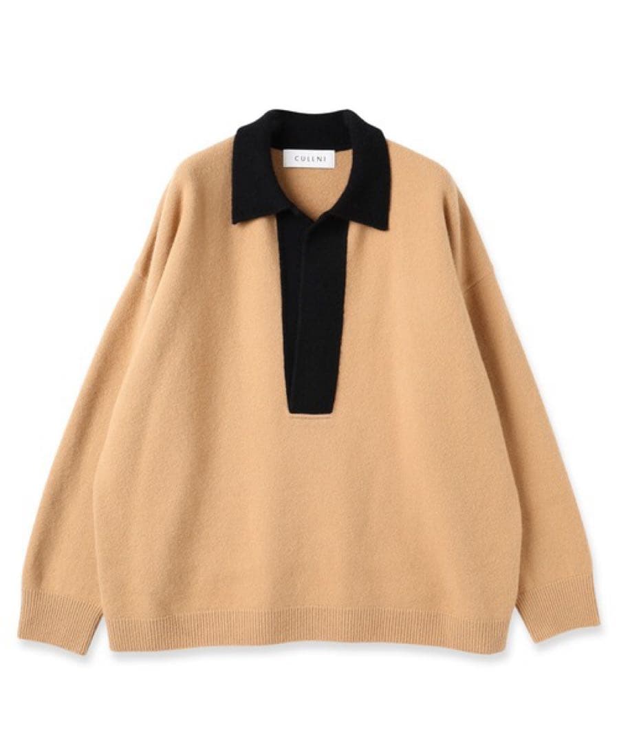 CULLNI クルニ Wool Cashmere Skipper Knit