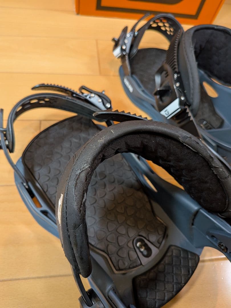 UNION スノーボード ビンディング グレー