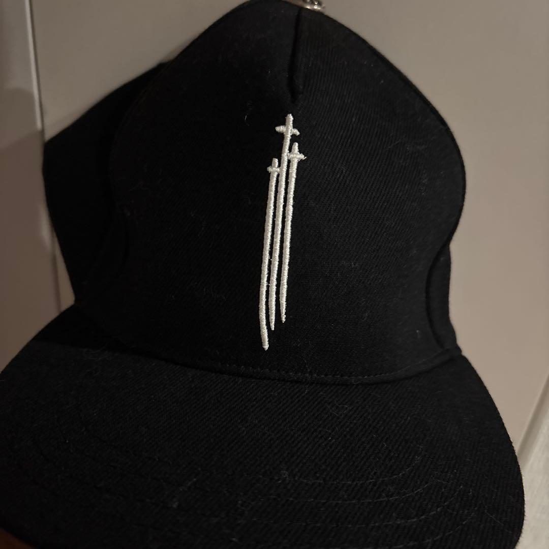 CHROME HEARTS 黒 キャップ
