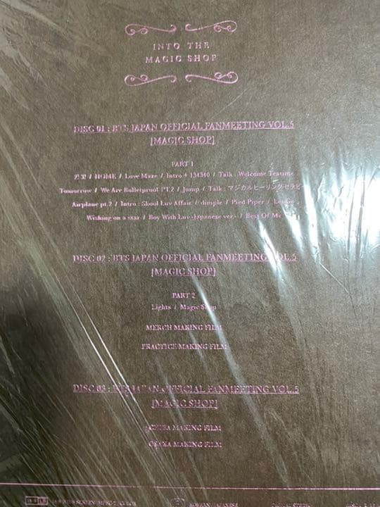 K-POP・アジア BTS magicshop DVD