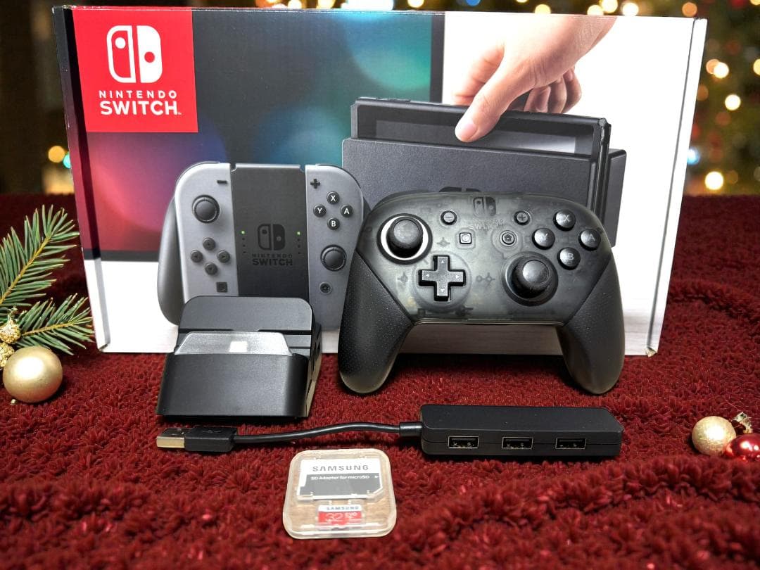 ⭐展示保管用⭐Switch グレー 豪華セット⭐