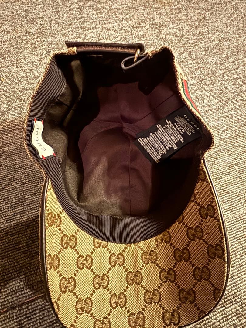 B*i様 GUCCI GGキャンバス ベースボールキャップ　２月まで！！！値下げ