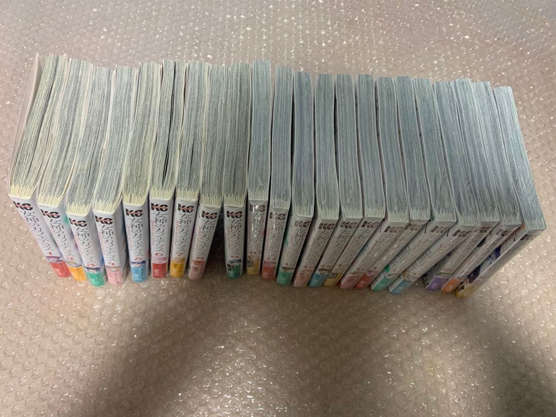 女神のカフェテラス　全巻　1巻〜22巻　全巻初版帯付き　シュリンク付きも多数