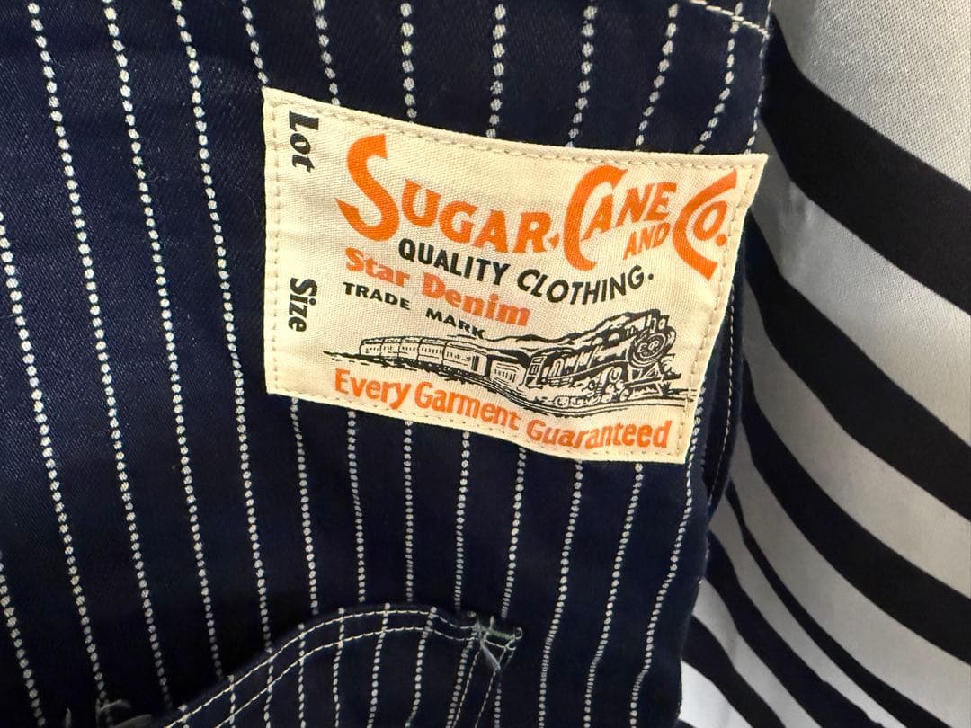SUGAR CANE ウォバッシュオーバーオール