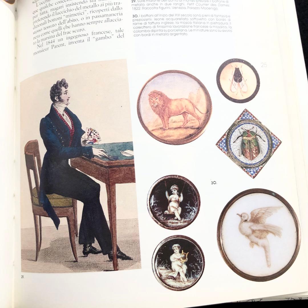 中世から現代までのボタン 写真集「Bottoni」Zanfi Editori