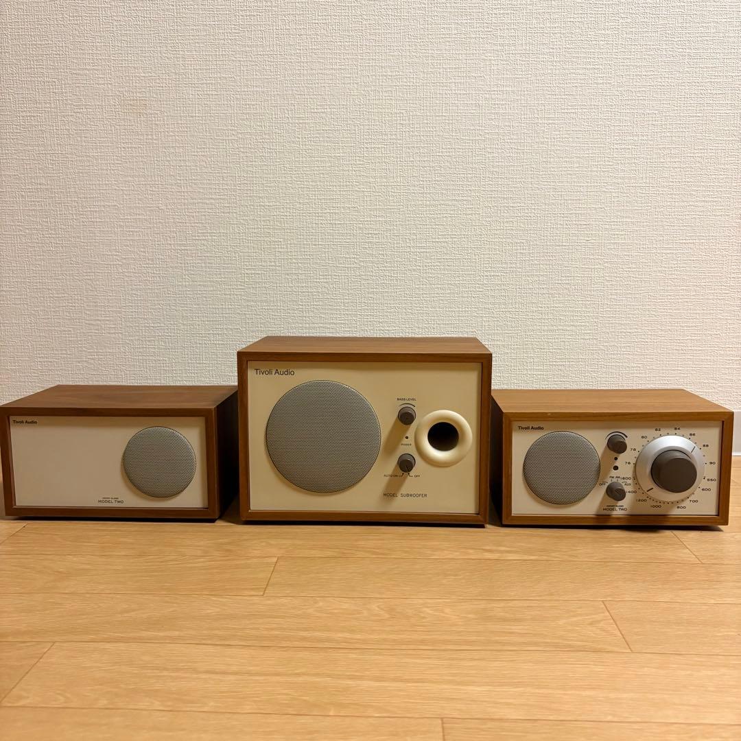 ラジオ・コンポ Tivoli Audio MODEL TWO + MODEL SUBWOOFER