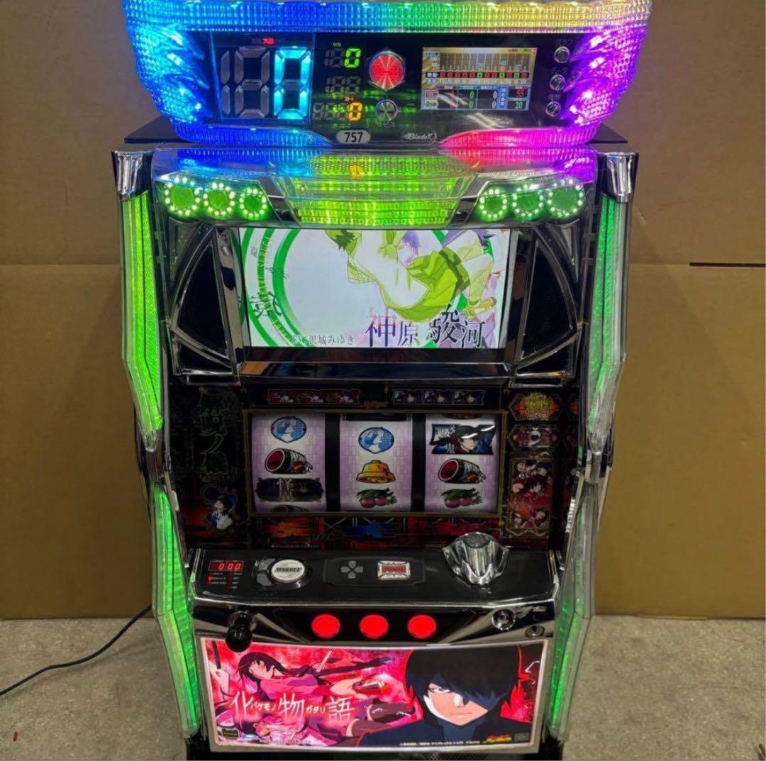 5号機 化物語 実機 家庭用フルセット！