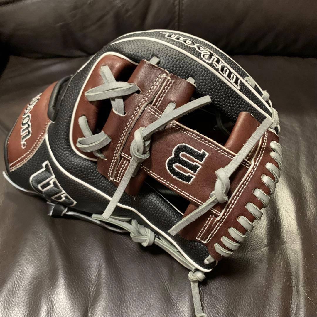 Wilson ワナビーヒーロー　86型　軟式内野手用グローブ　小指2本