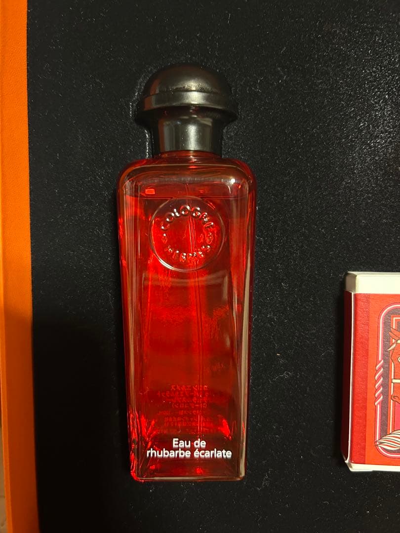 HERMES コロン エルメス オードゥ ルバーブ エカルラット 石鹸 セット