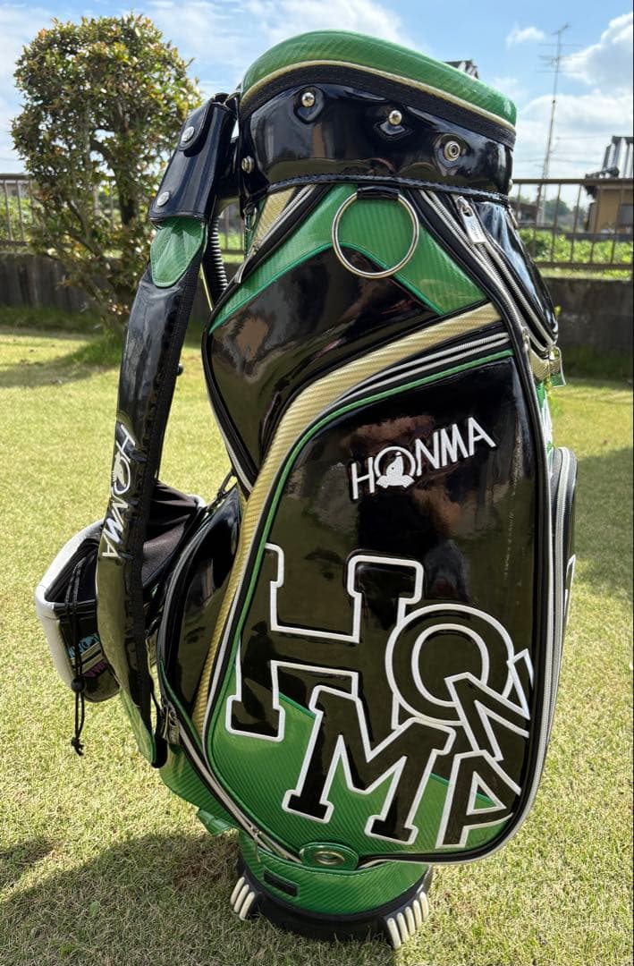 【キャディバッグ】ホンマ　ゴルフ モグラ　エナメルモデル
