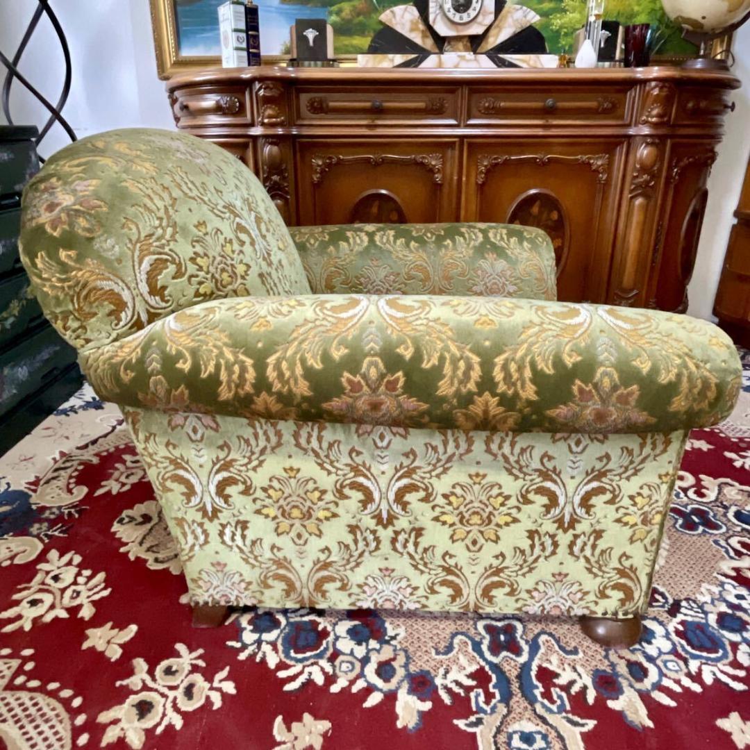 n3140r118 イタリア製 シングルソファ 2脚セット 丸みのあるフォルム