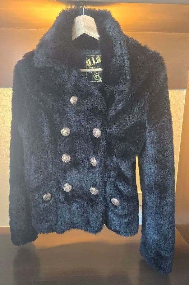 d.i.a ブラックファーコート(希少)