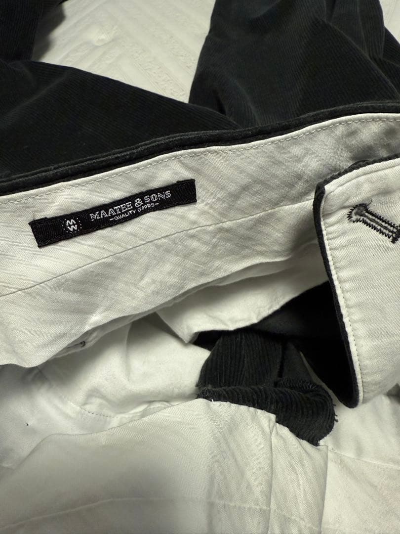 パンツ 2025AW MAATEE&SONS CHINO CHIC Charcoal