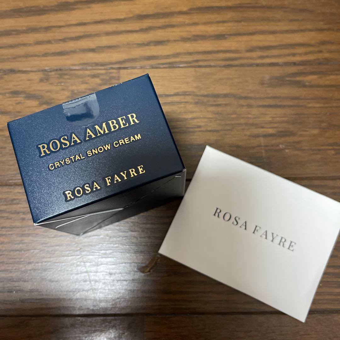 ロサフェア ROSA FAYRE ロサ アンバー クリスタル スノー クリーム