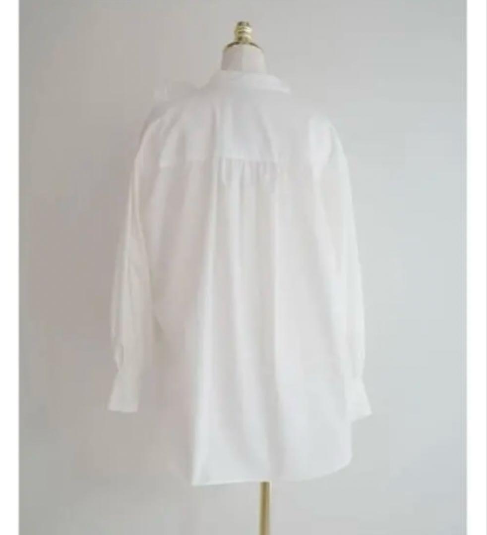 本日限定価格新品格安cen.ボウタイブラウス　リボン付きホワイトブラウス