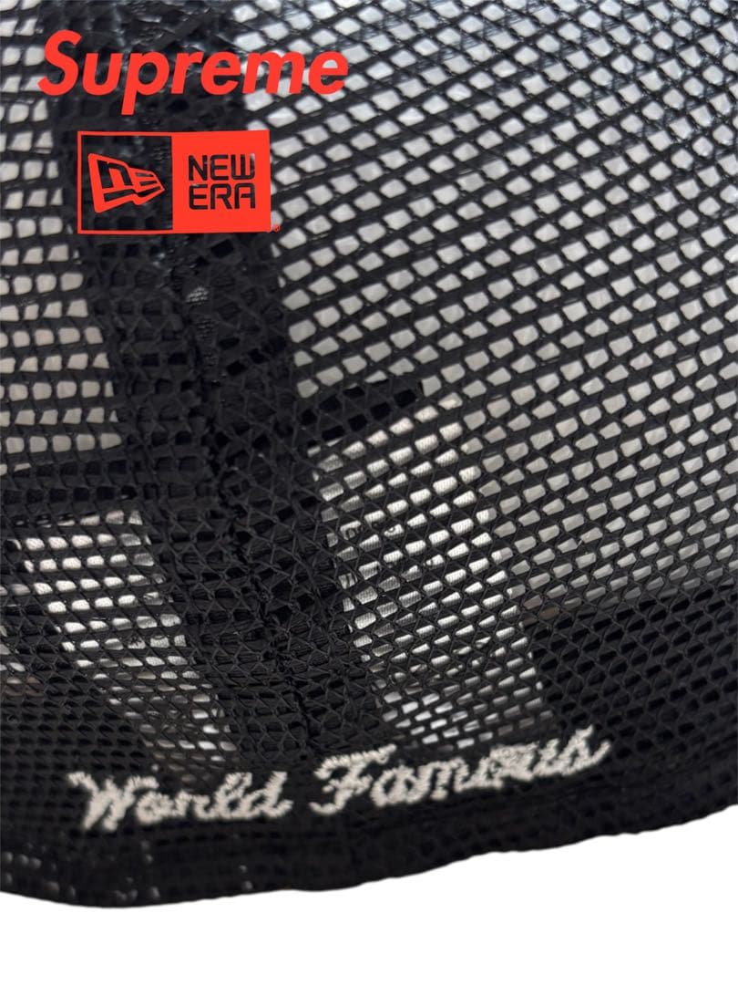 ニューエラ　帽子　【ニューエラ シュプリーム】　supreme ロゴ 71/2