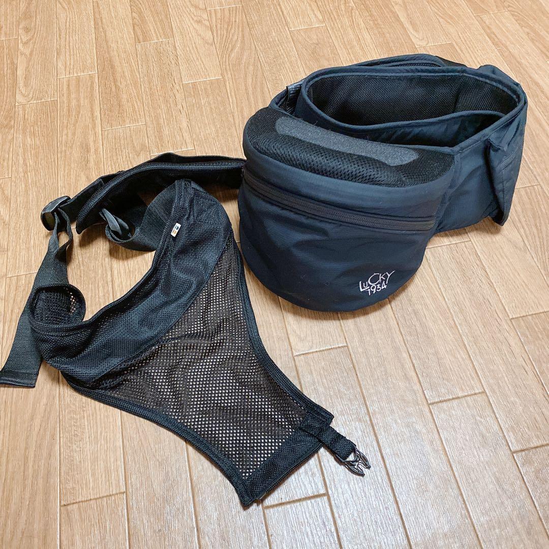 ポルバン アドバイス ヒップシート 黒