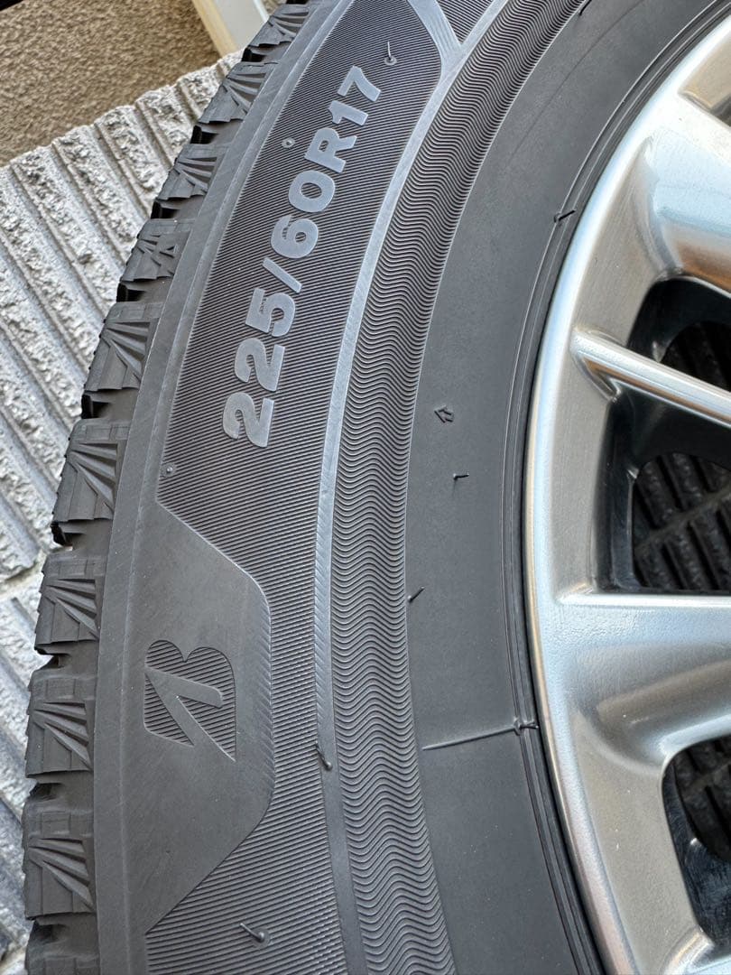 【美品】アルファード30後期 純正17インチ　スタッドレス&ホイールセット