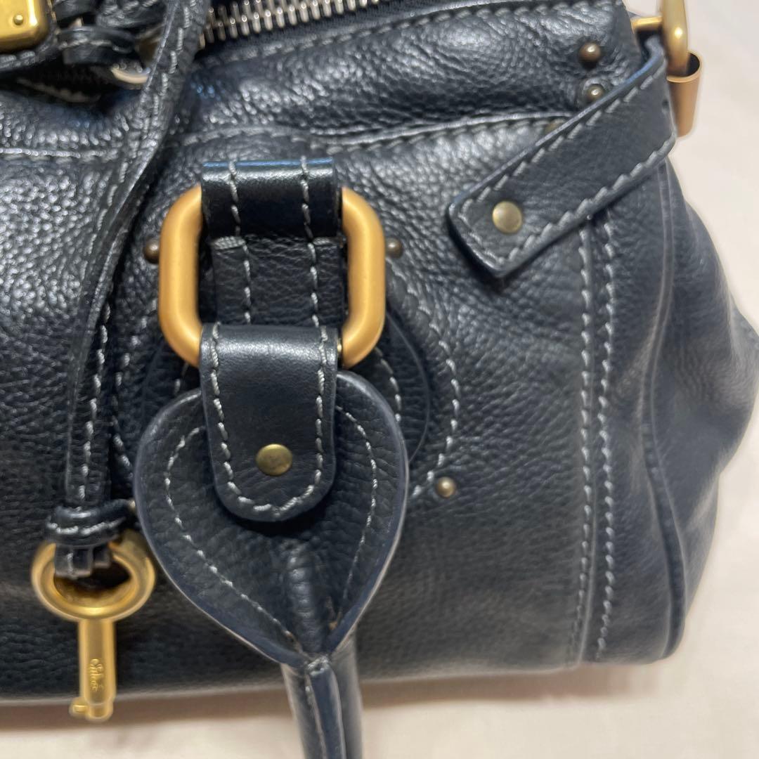 クロエ　パディントン　ブラック　ミディアム