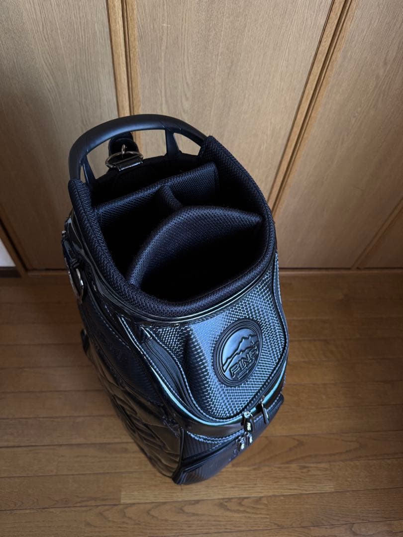 【超美品】MR.PING ブラックアウト キャディバッグ