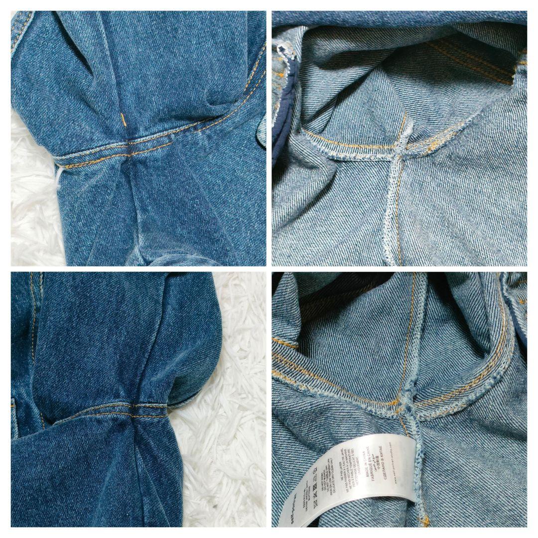 セルフポートレート クロップドデニムジャケット　ディアマンテボタン