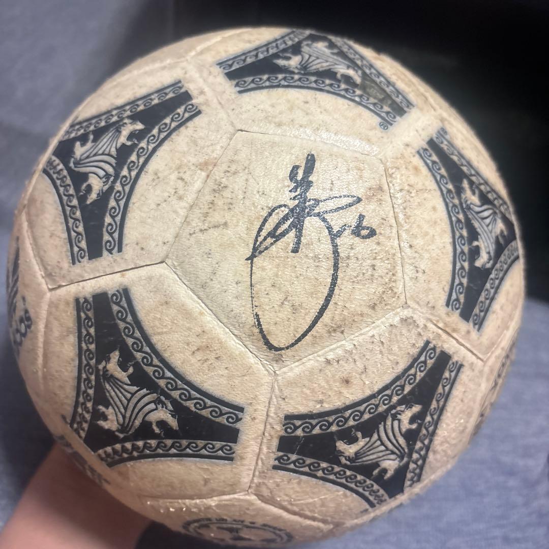 Tyris Co. Libero AS562 サッカーボール サイン入り