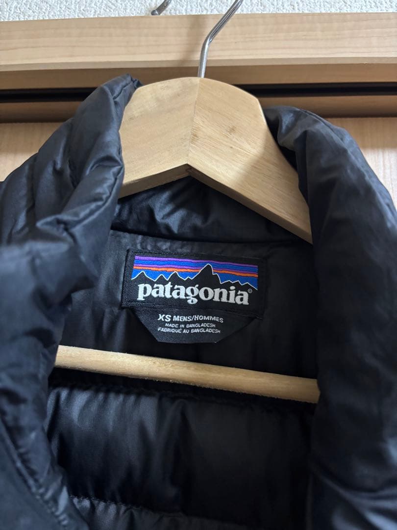 ［美品］パタゴニア ダウンセーター 黒 XS