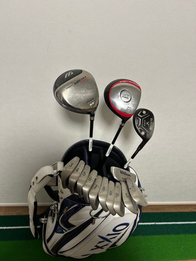 【XXIO】ゴルフクラブセット　日本製MIZUNOドライバー