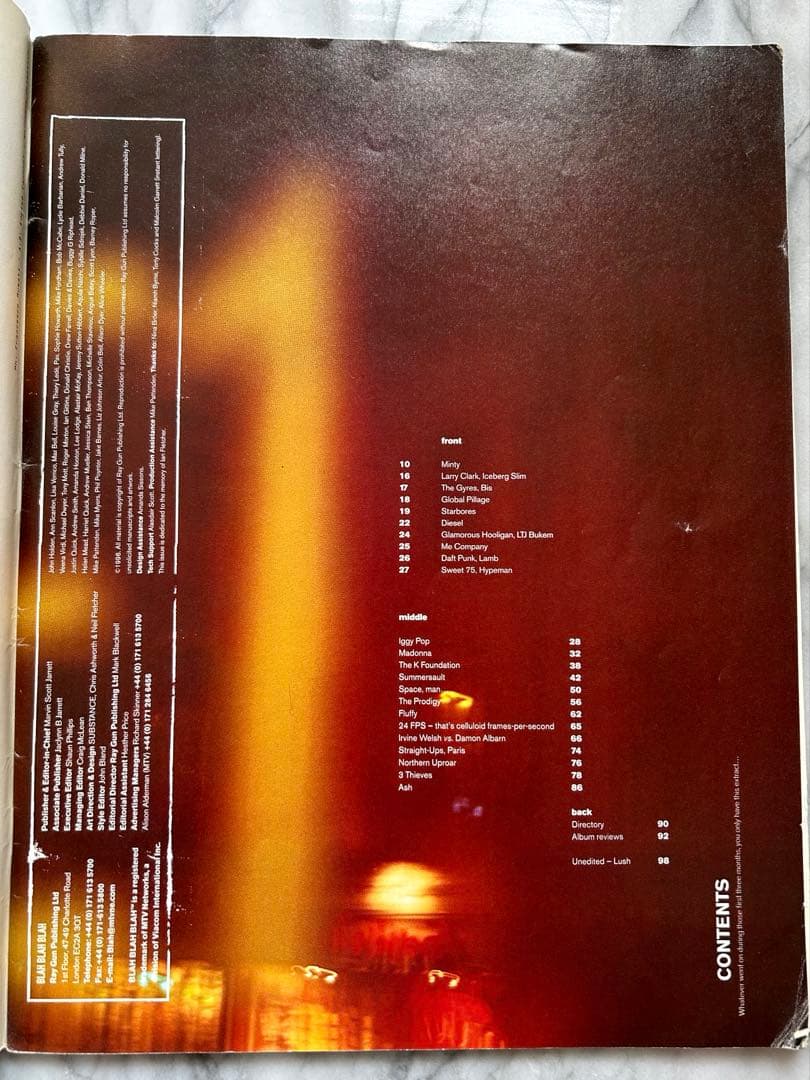 アート・デザイン・音楽 RAYGUN Magazine #01 April 1996 BLAH