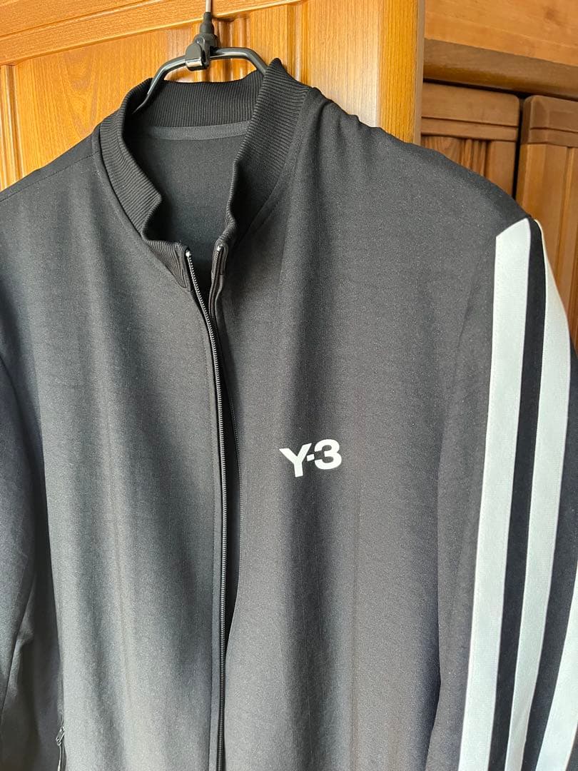 Y-3 ブラックロング丈　トラック 　　　ジャケット