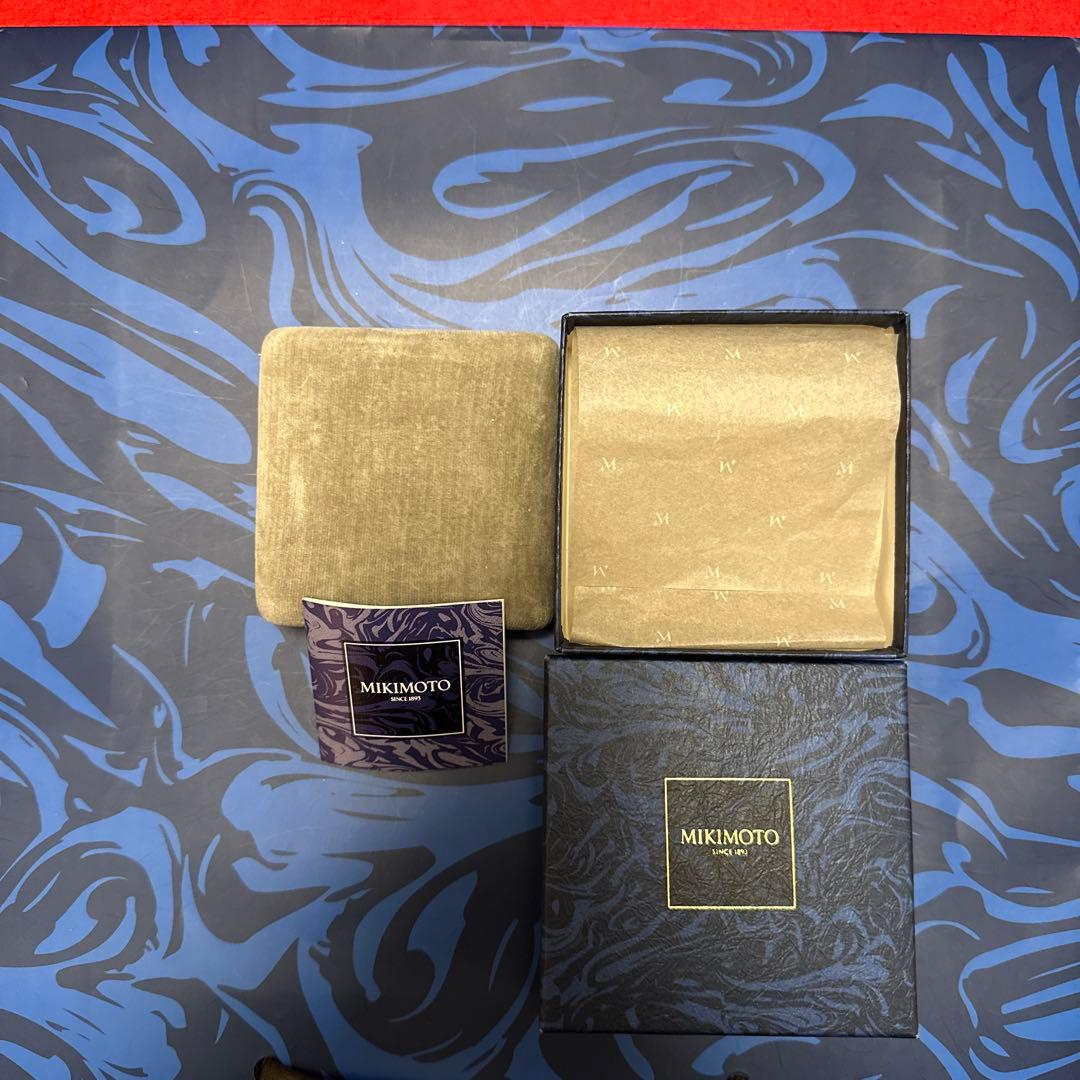 MIKIMOTO ミキモトシルバーパールブローチ ☆アコヤ真珠６珠☆