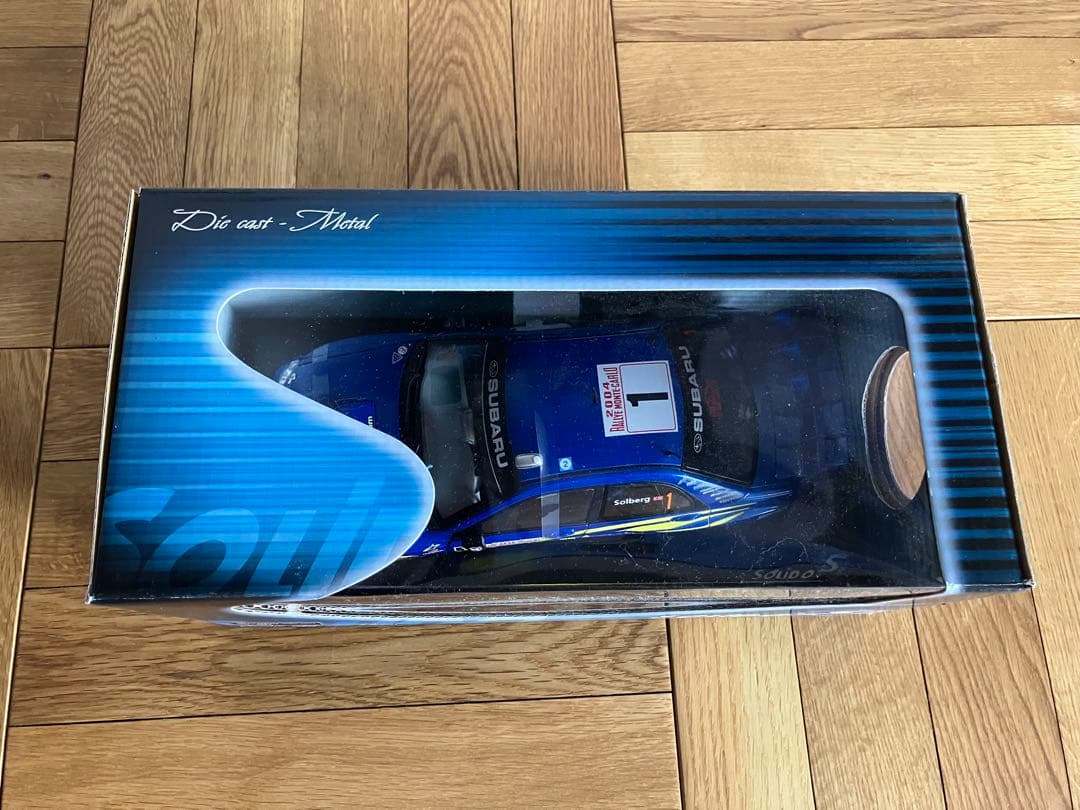未開封 1/18 Solid スバルインプレッサ Subaru WRC 2004