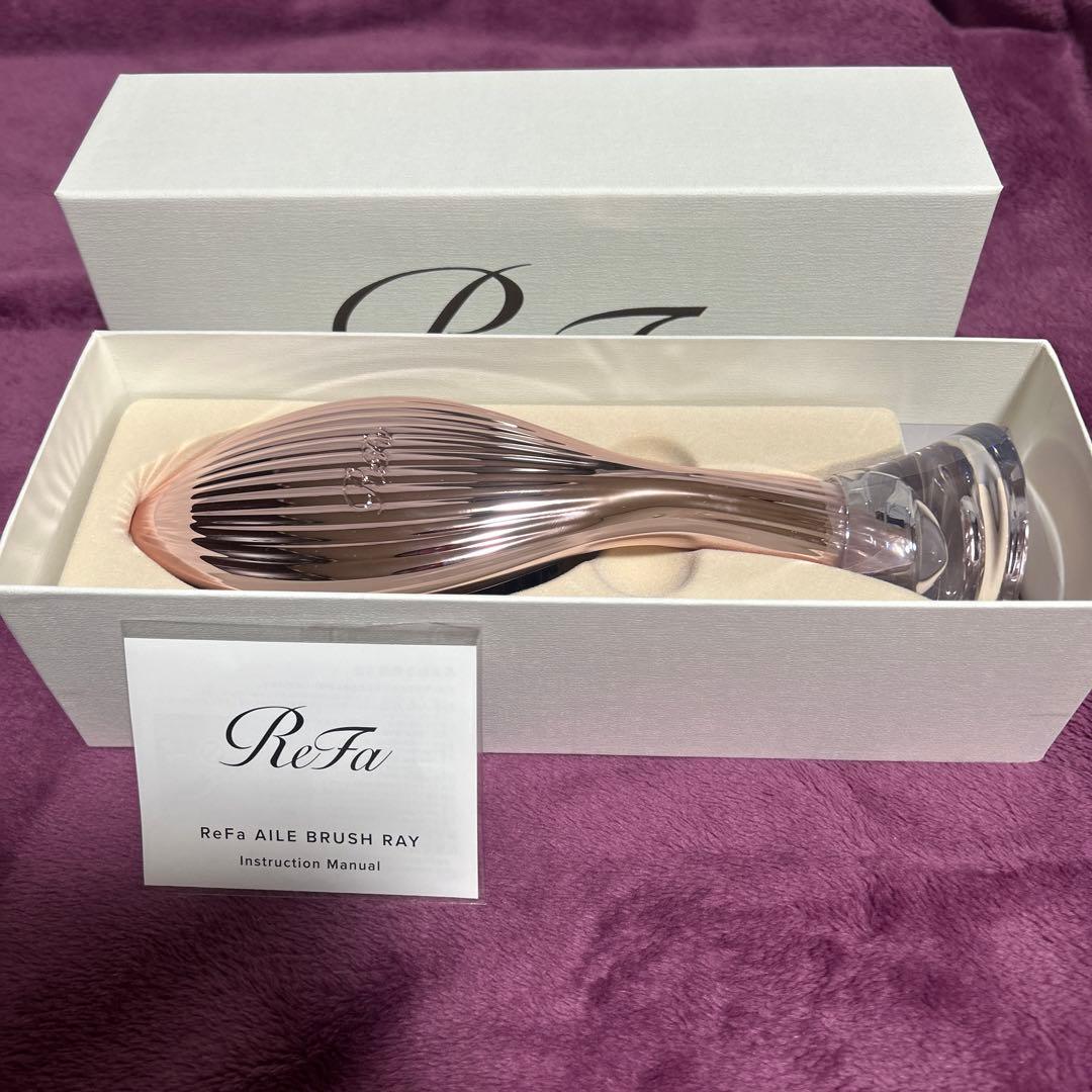 新品未使用品・リファエールブラシレイ　ローズゴールド
