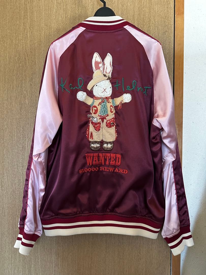 あ*ろ様 ピンクハウス ウサギ刺繍 スカジャン