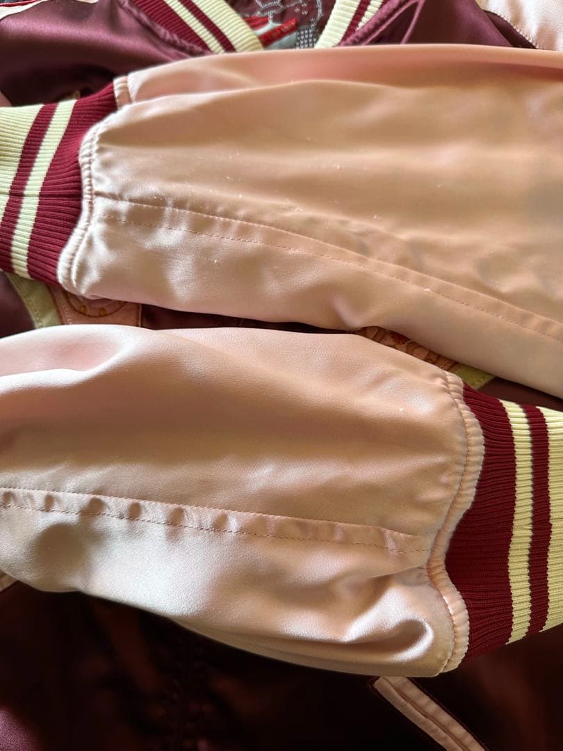 あ*ろ様 ピンクハウス ウサギ刺繍 スカジャン