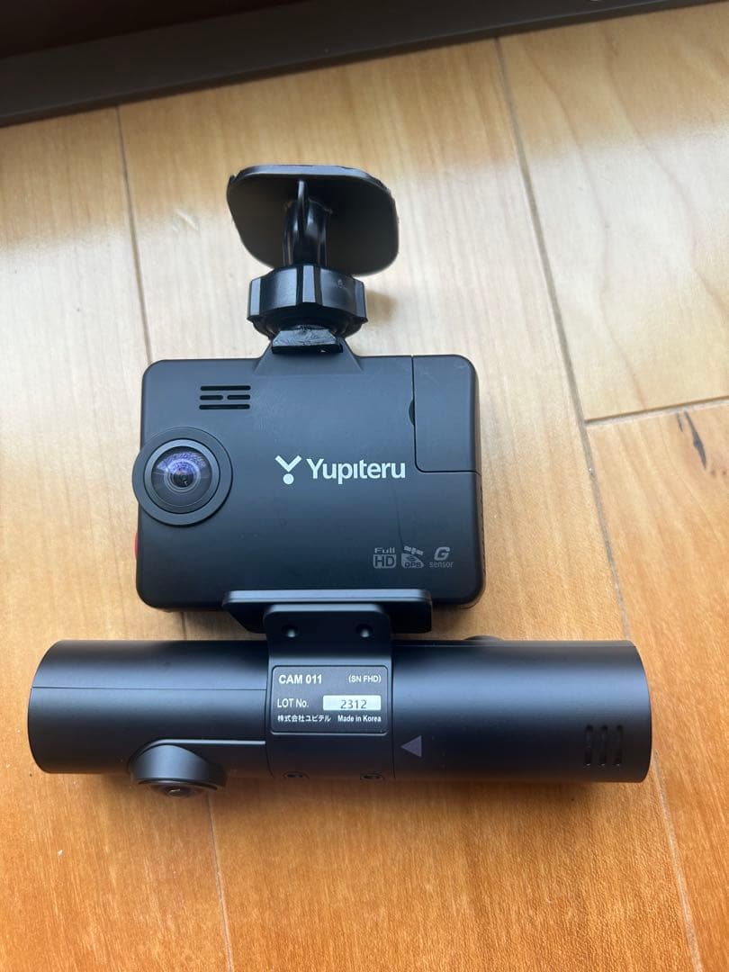 Yupiteru 全方面3カメラドライブレコーダー Y-3100 マイクロSD付