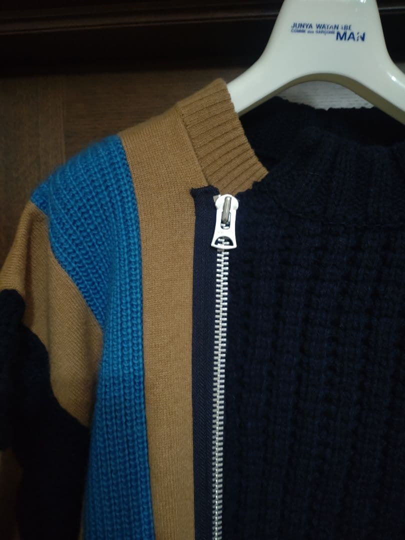 sacai 20AW Wool Knit Blouson サイズ1