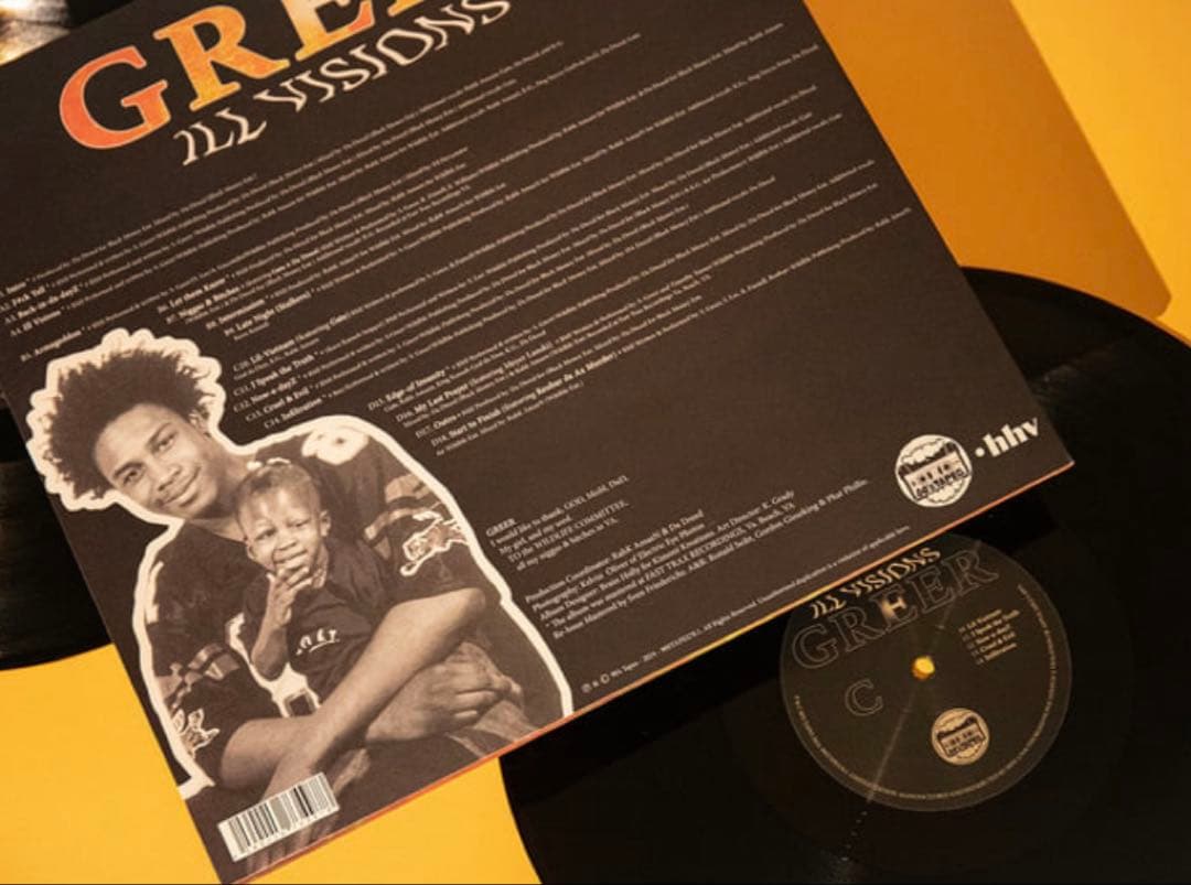 90'sアングラ 国内未流通 超レア盤 新品 Greer Ill Visions