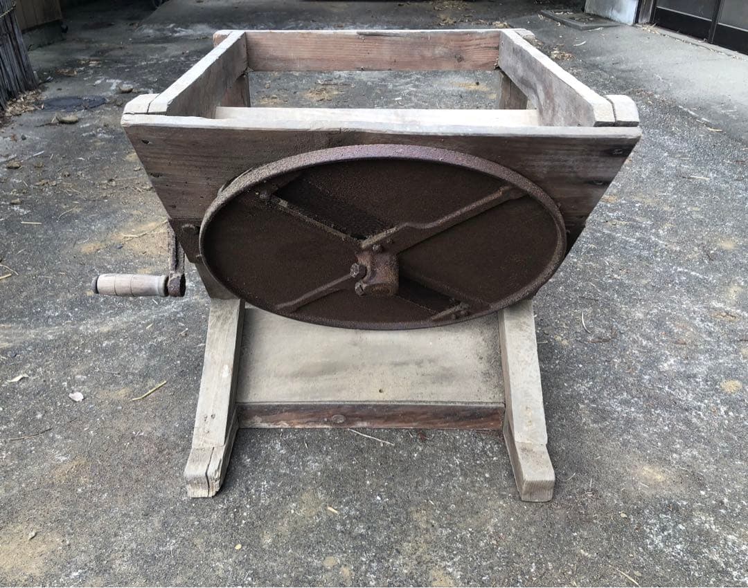 いも切り機 千貫切り 昭和レトロ 農機具 古農具 古民具 古道具