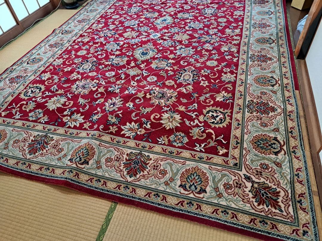 RAMSES 花柄ラグ 約200cm x 300cm