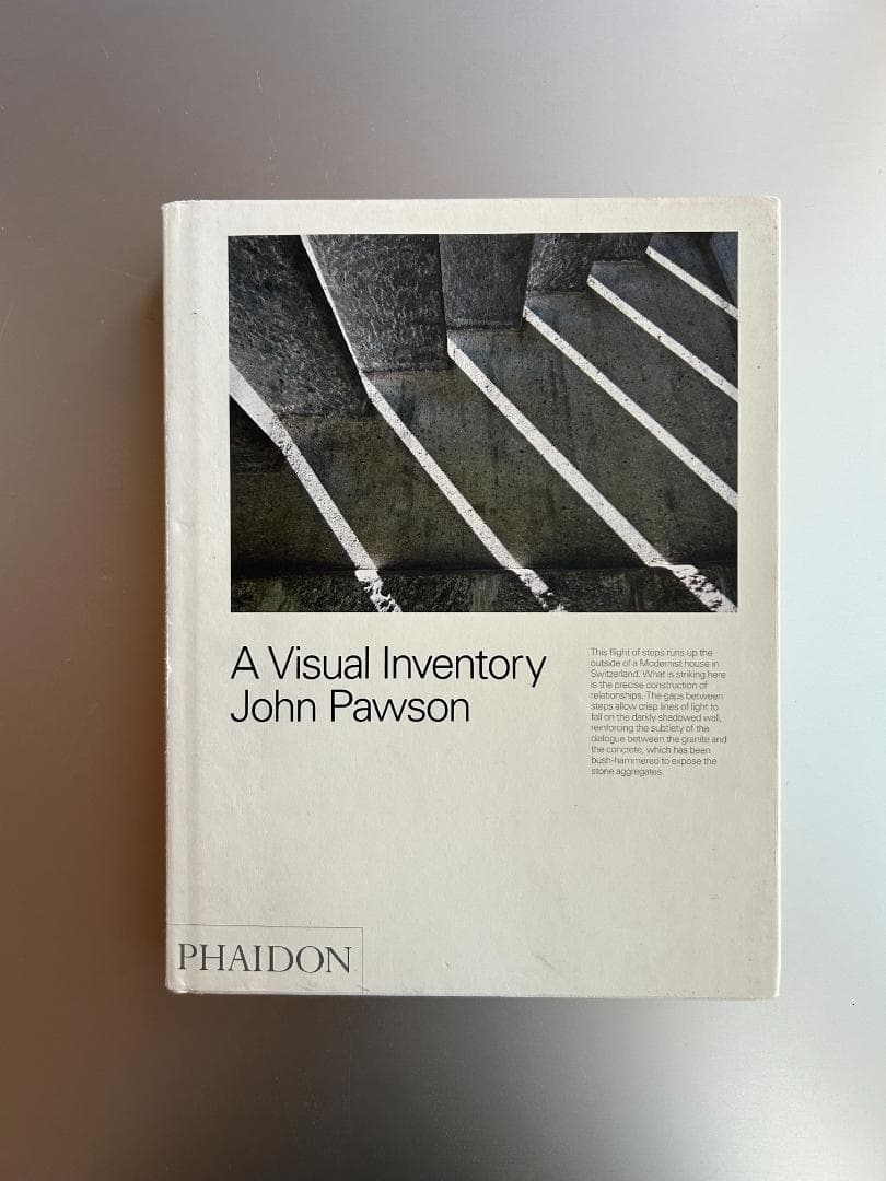 John Pawson : A Visual Inventory ジョンポーソン